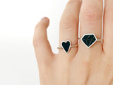 Small heart ring