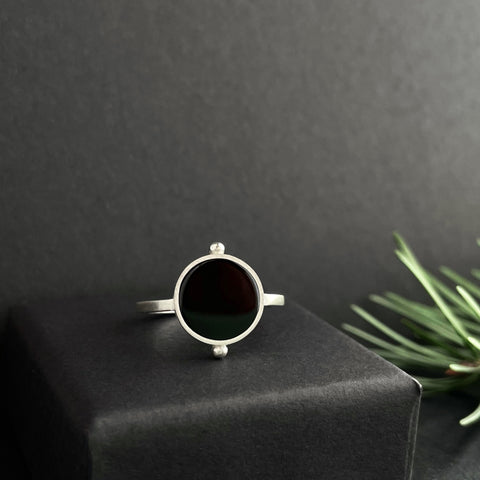 New moon ring