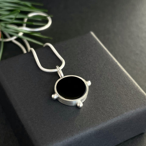 New moon necklace