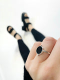 New moon ring